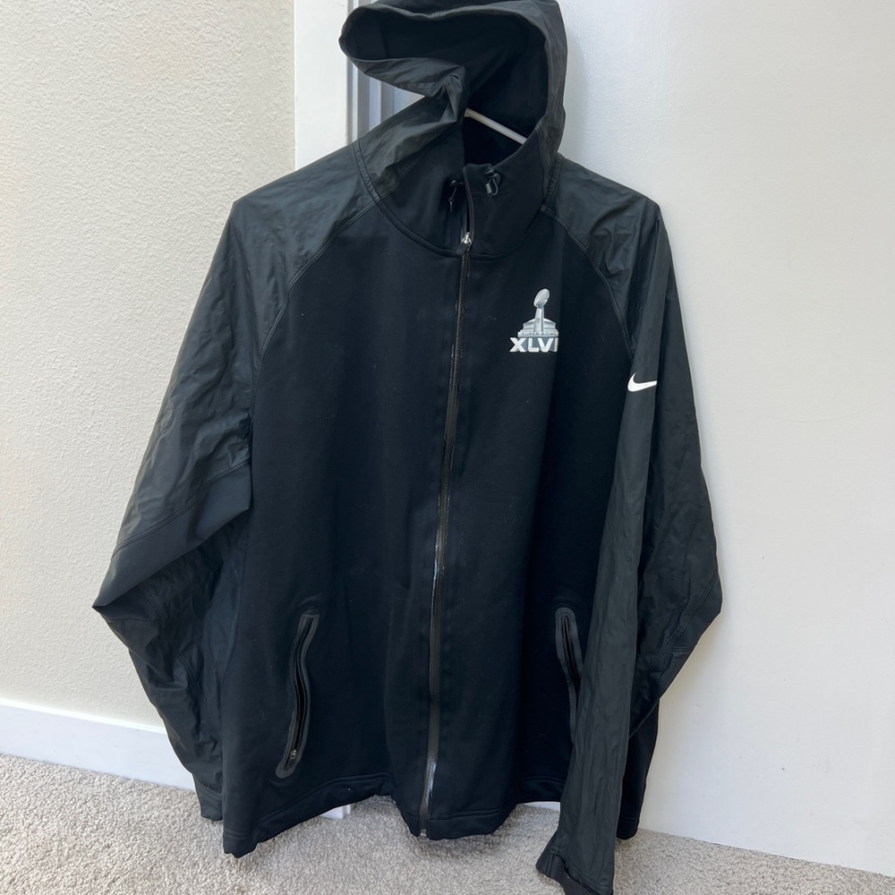 Nike Men's Black Super Bowl XLVII Windbreaker
